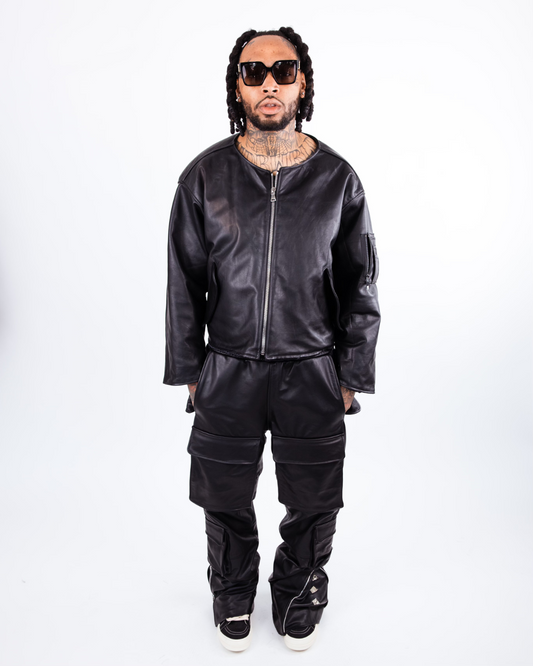 90WER LEATHER JACKET