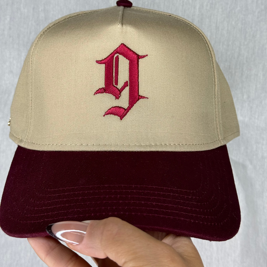 90WER "9 BURGUNDY" HAT