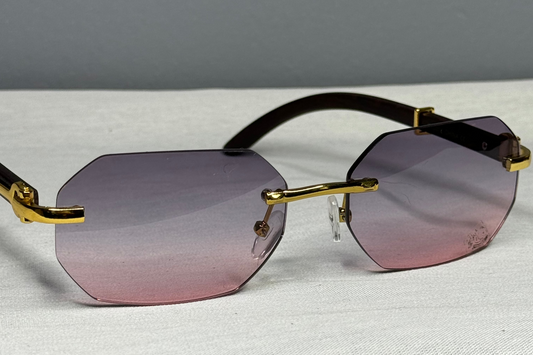 90WER SHADES "0MBRÉ PINK TINT"