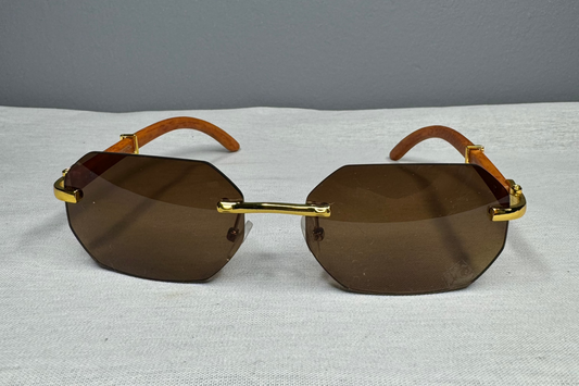 90WER SHADES "SANDALWOOD BROWN TINT"