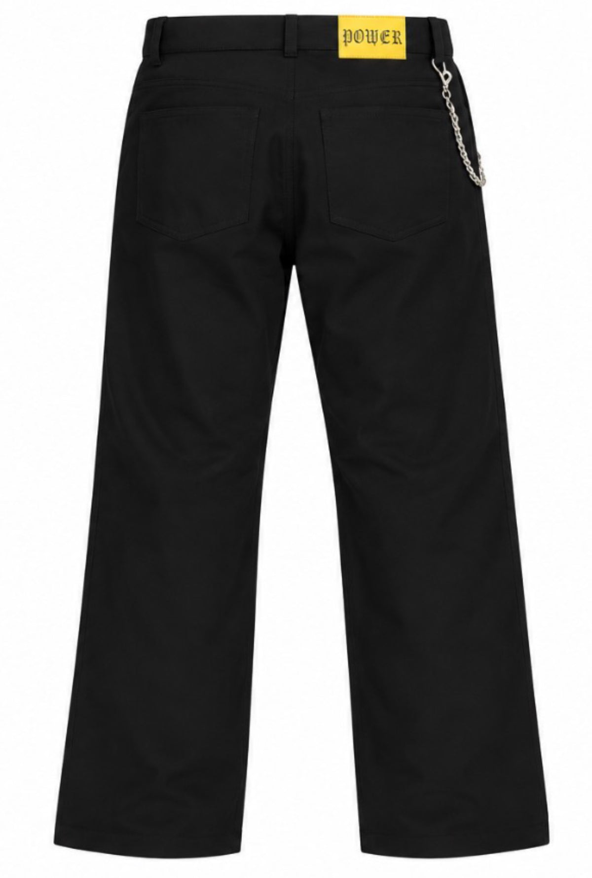 Japanese black denim pants