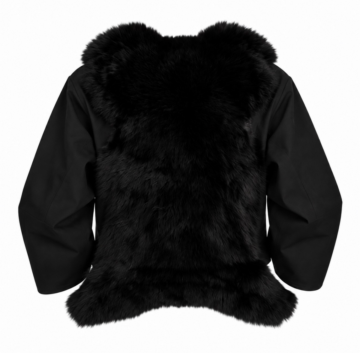 Fur Bomber Jacket